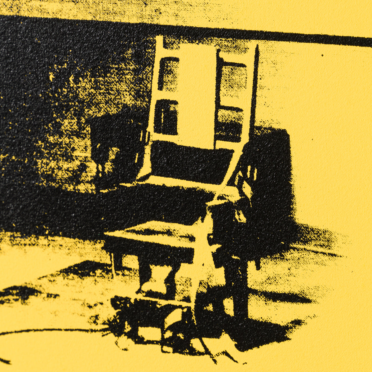 PSE SIL POR 18011 6 Little Electric Chair   Cadmium Yellow 