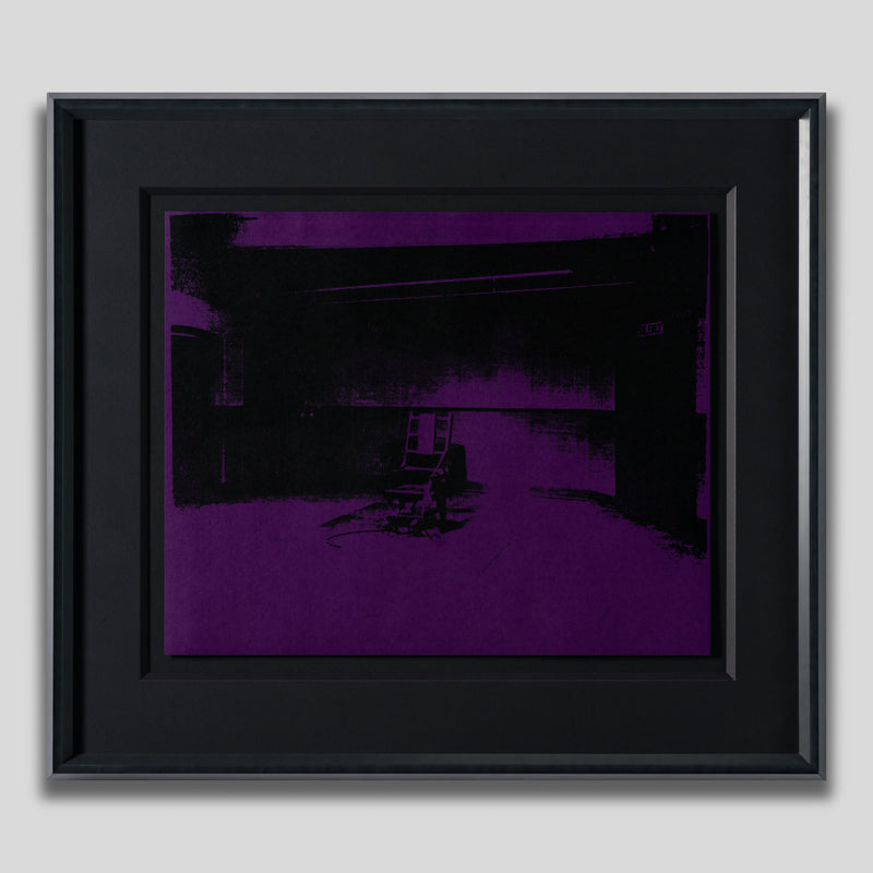 PSE SIL POR 21302 1 Little Electric Chair   Dioxazine Purple 