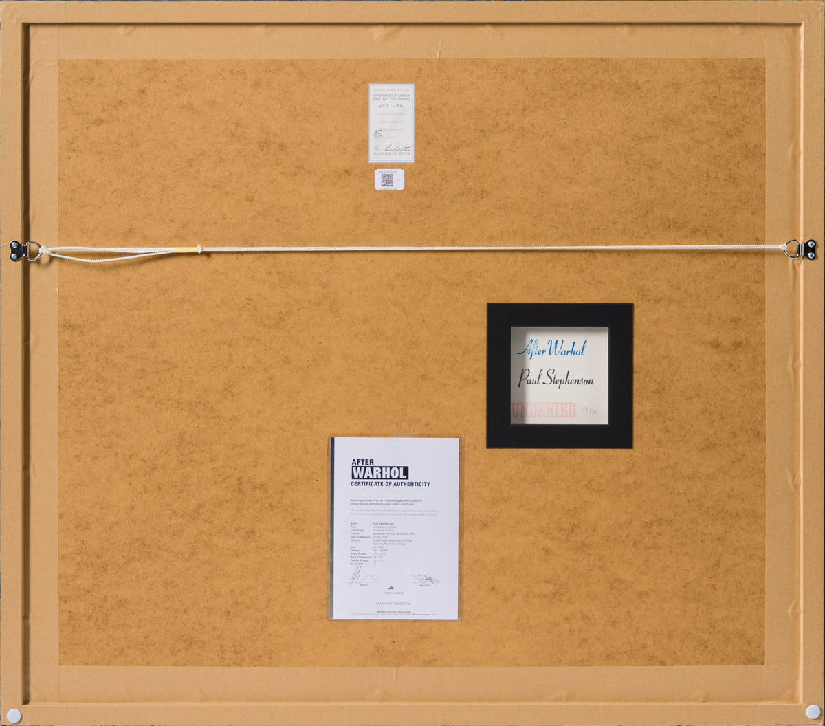 PSE SIL POR 21302 6 Little Electric Chair   Dioxazine Purple 