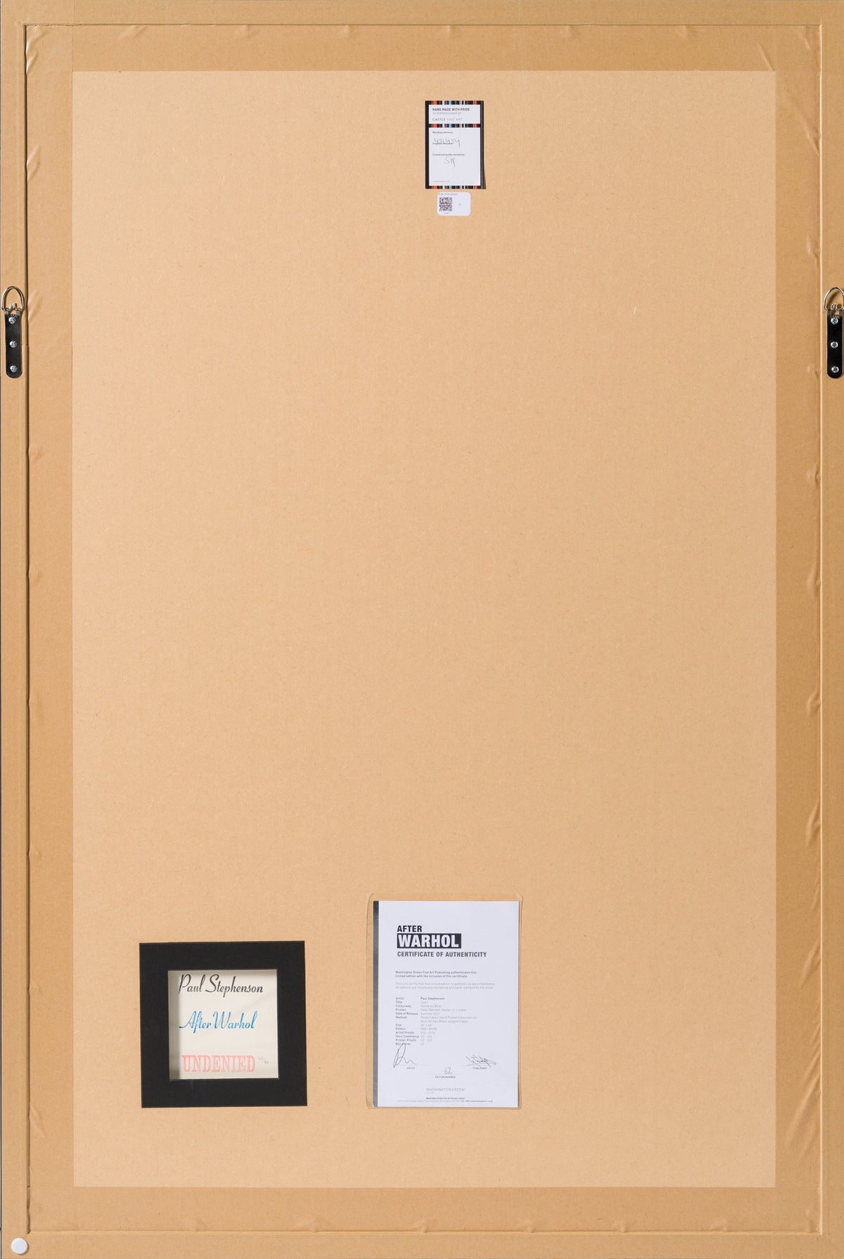 PSE SIL POR 25253 6 Cow I  Yellow On Blue 