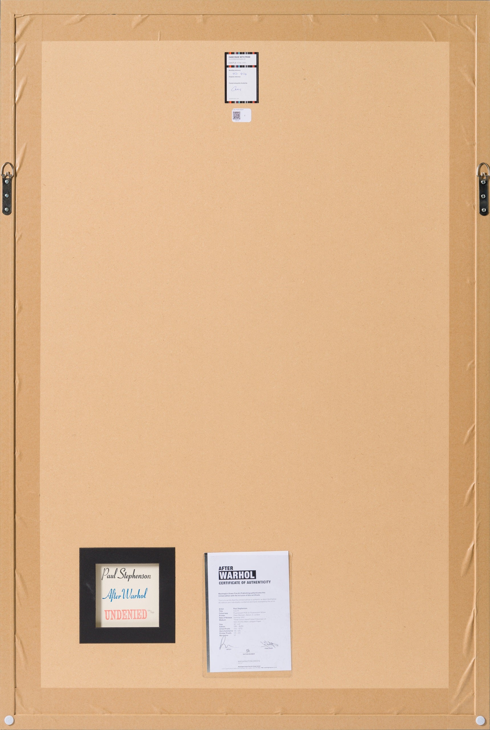 PSE SIL POR 25257 6 Cow IV  Fluorescent Pink On Fluorescent Yellow 