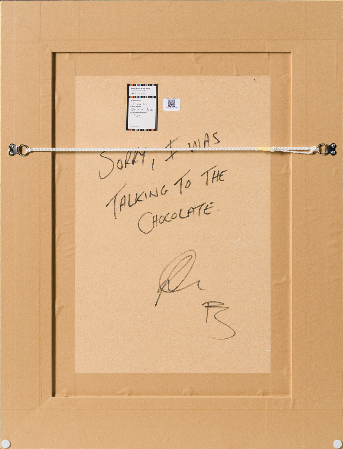 Product image 1 for peter-smith-sorry-i-was-taking-to-the-chocolate-oil-original