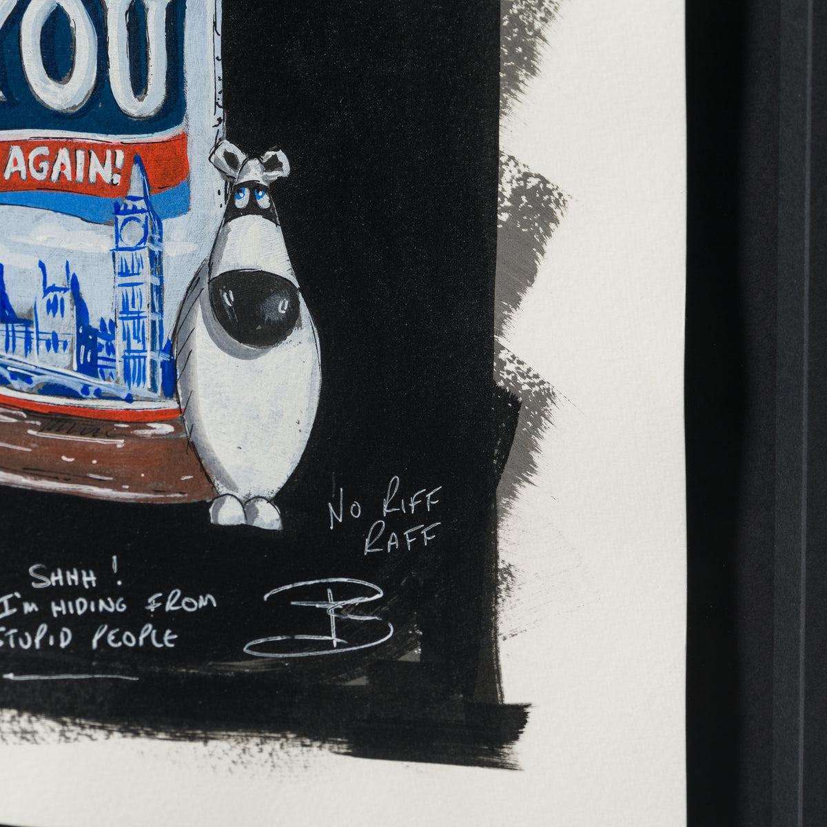 PSM ORI SKT 32769 Shhh I m Hiding From Stupid People 4 