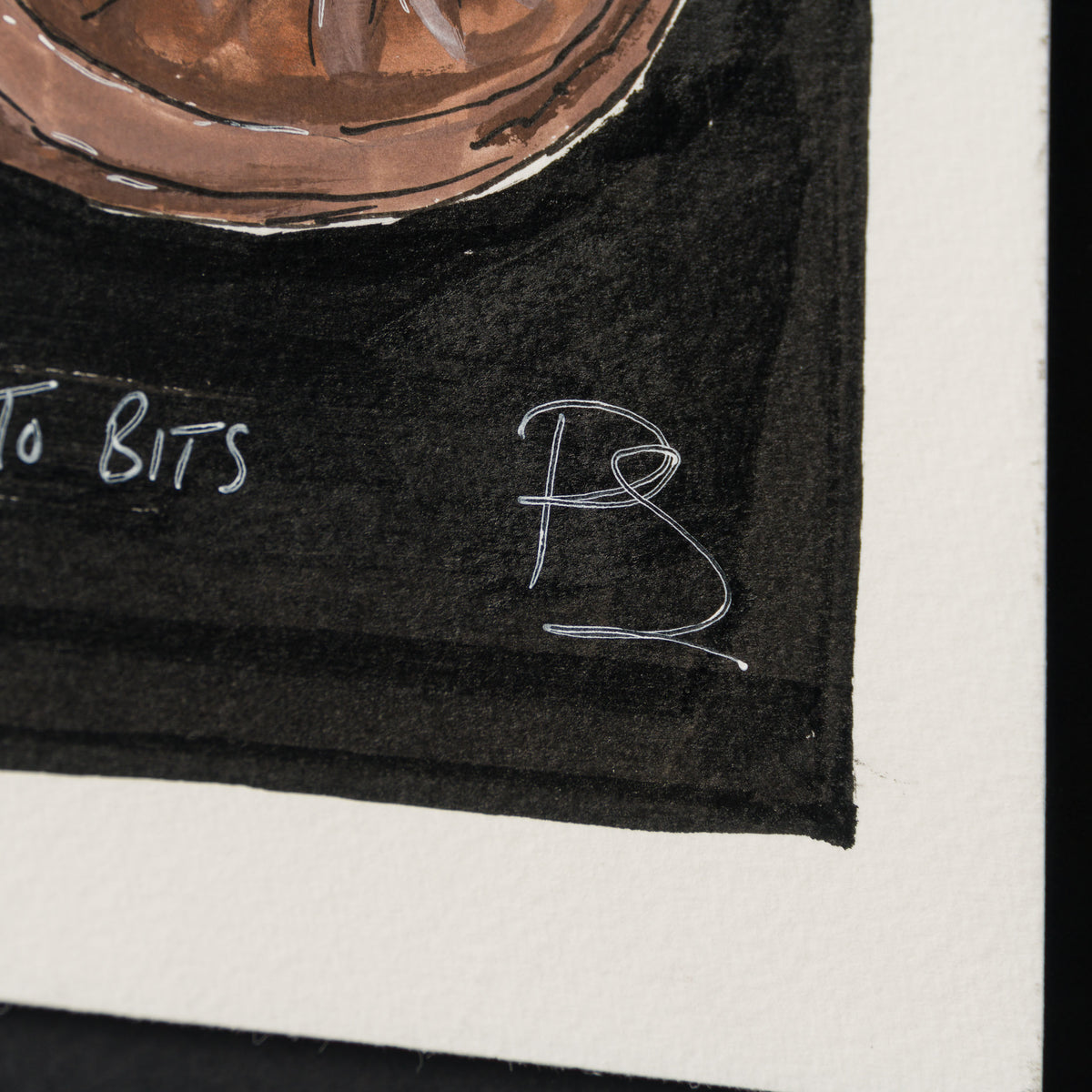 Product image 1 for peter-smith-smash-you-to-pieces-love-you-to-bits-gouache-original