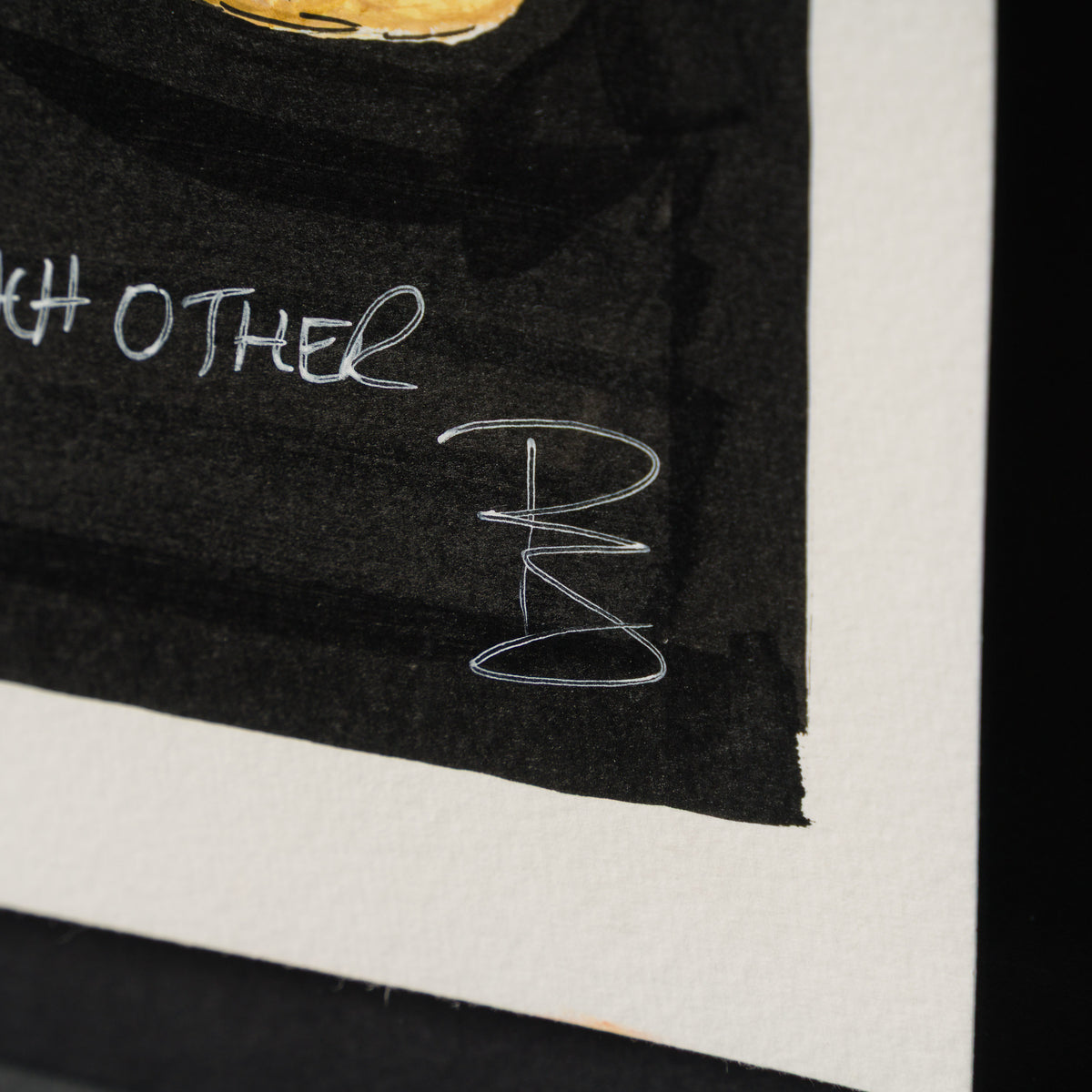 Product image 1 for peter-smith-yay-we-still-like-each-other-Gouache-original