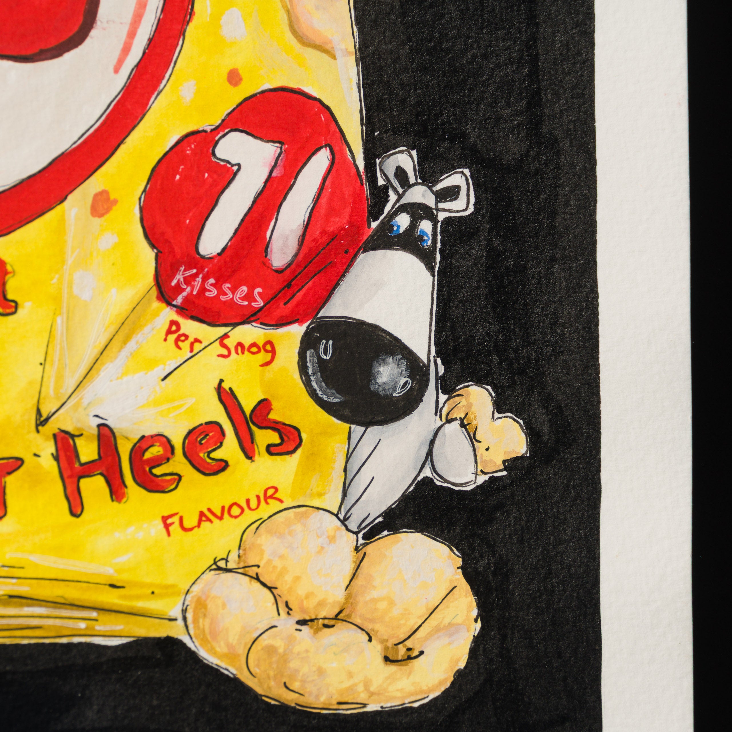 Product image 2 for peter-smith-yay-we-still-like-each-other-Gouache-original