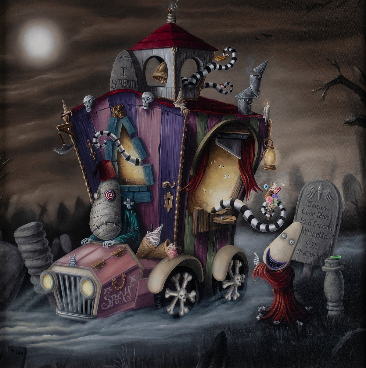 PSM SLE HUM 17721 3 The Freakishly Fiendish Fright Scream Man 