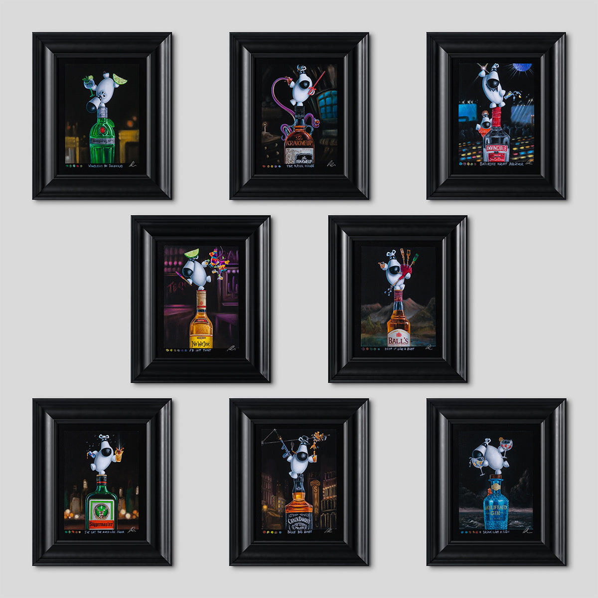 PSM Speak Easy   Set of 8 