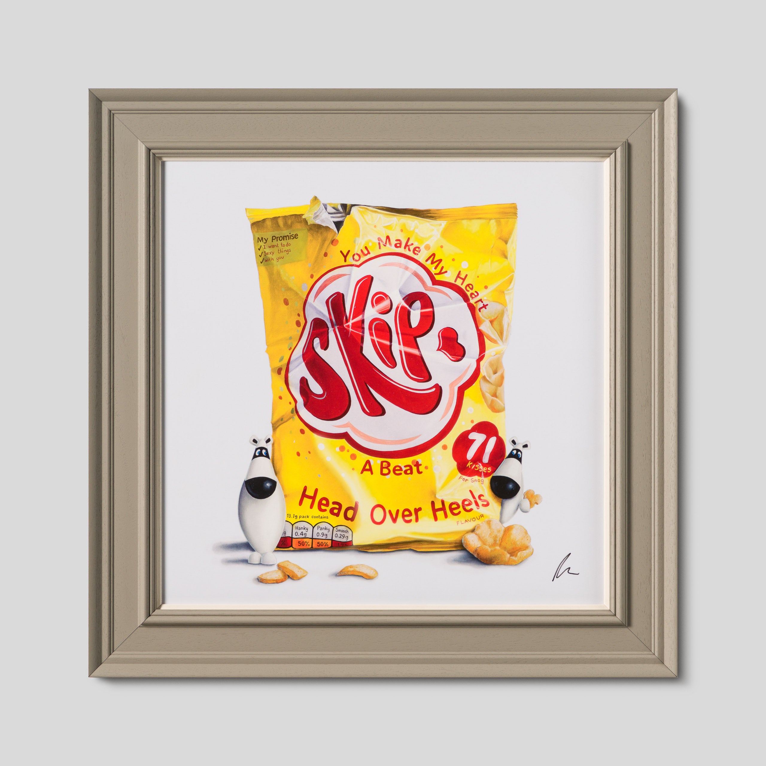 Scoff | Framed Set of Five