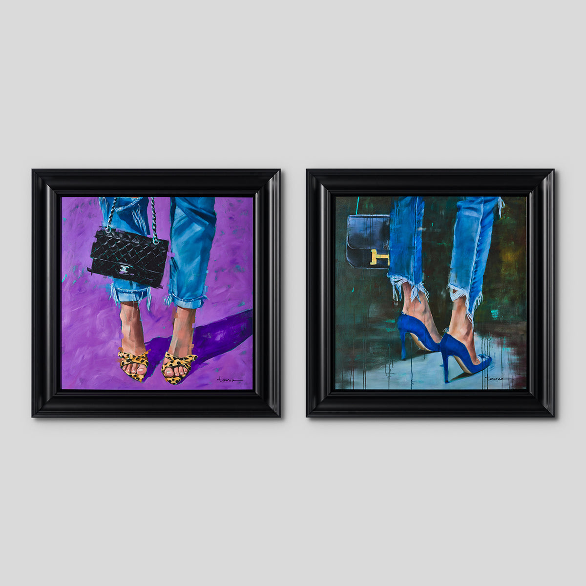 PTA Framed set of two 