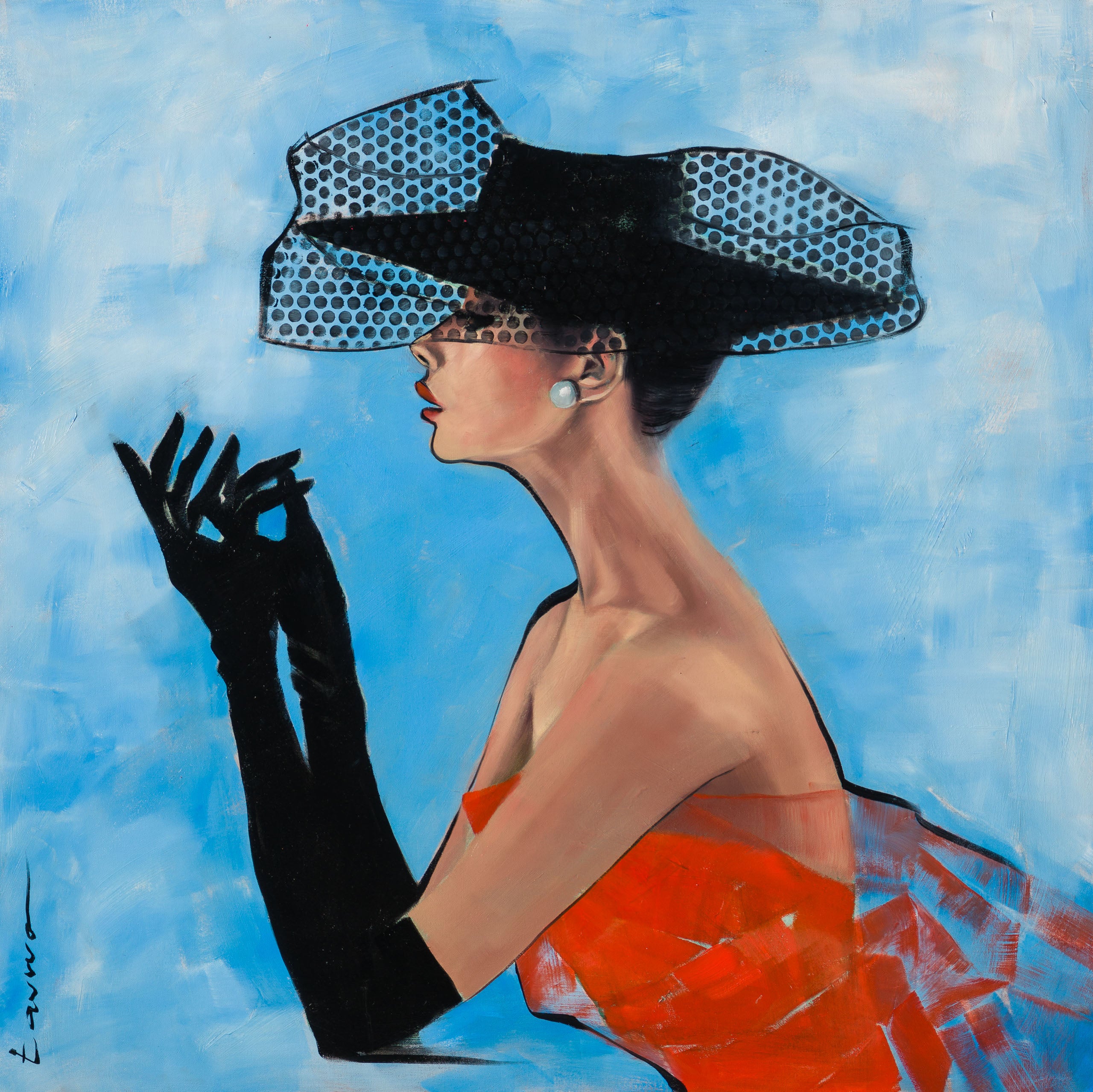 PTA ORI POR 30652 31 Black Gloves 