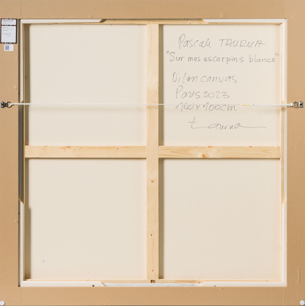 Product image 3 for pascale-taurua-sur-mes-escarpins-blancs