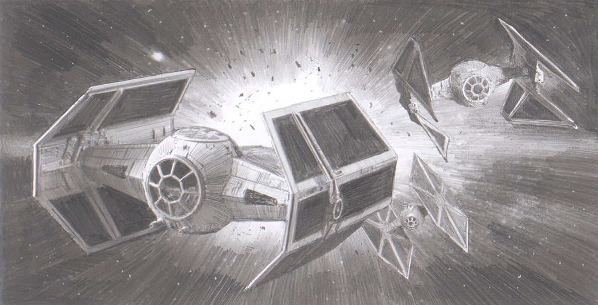 RBA ORI SKT 27634 3 Death Star Decimated 