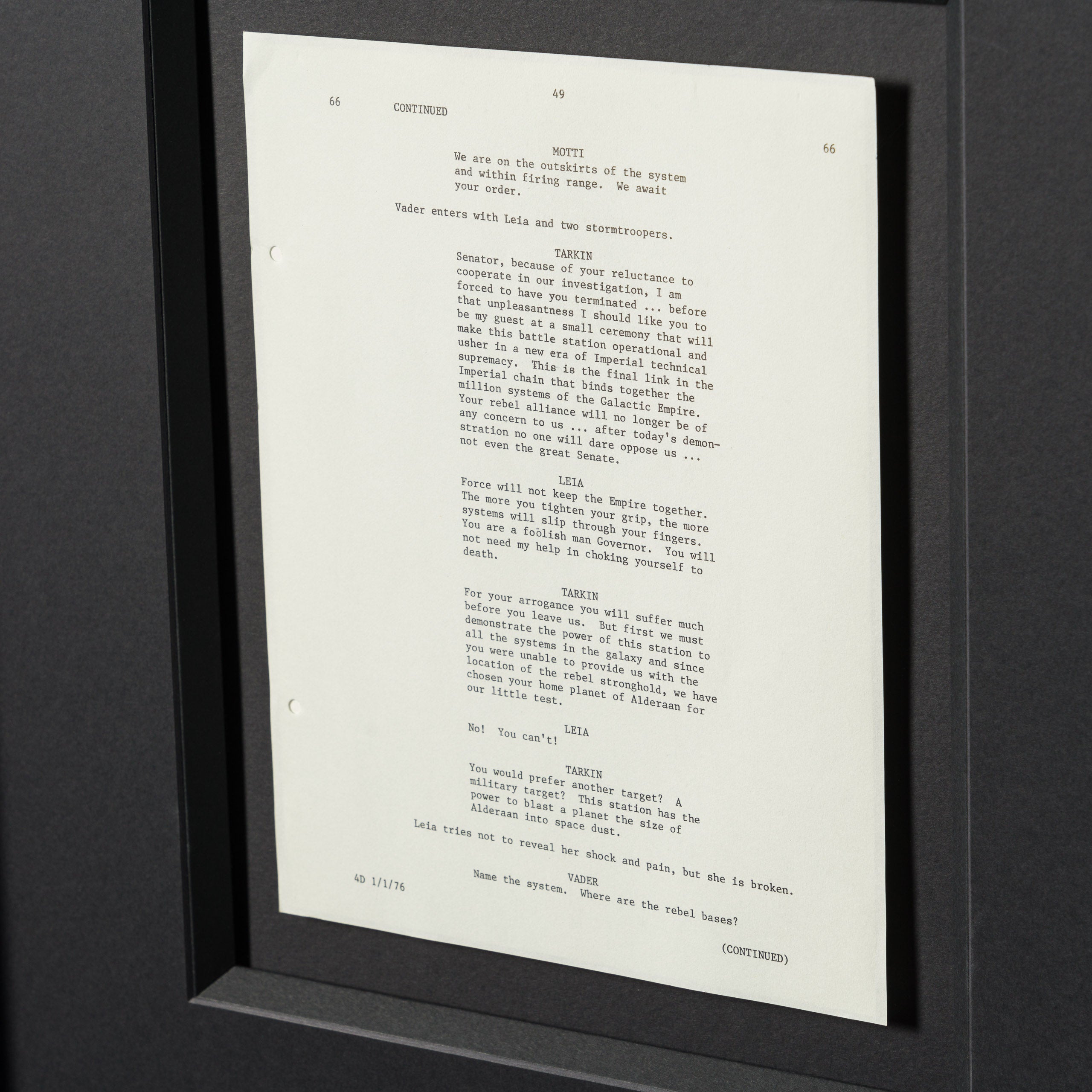 RBA ORI SKT 34920 Defiance On The Death Star 3 