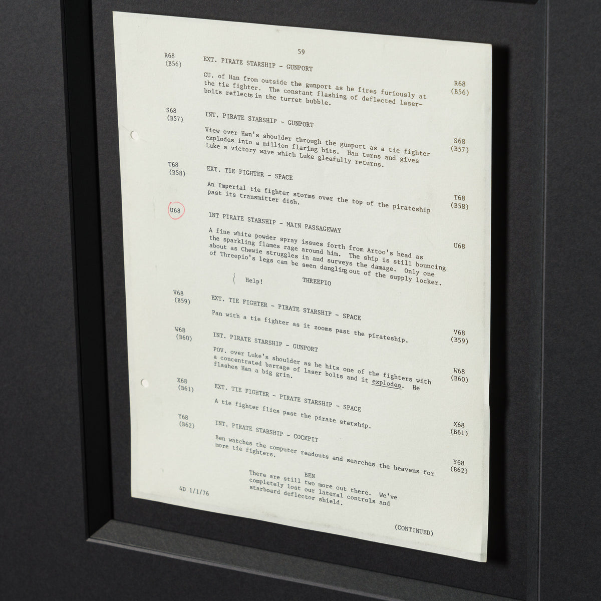 RBA ORI SKT 34928 The Falcon Scores 3 