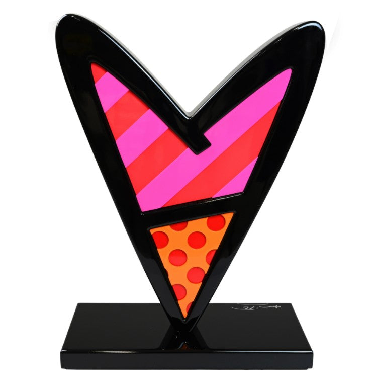 RBR SCU 400001093 21 Fresh Love (Wood Sculpture) Black Base 
