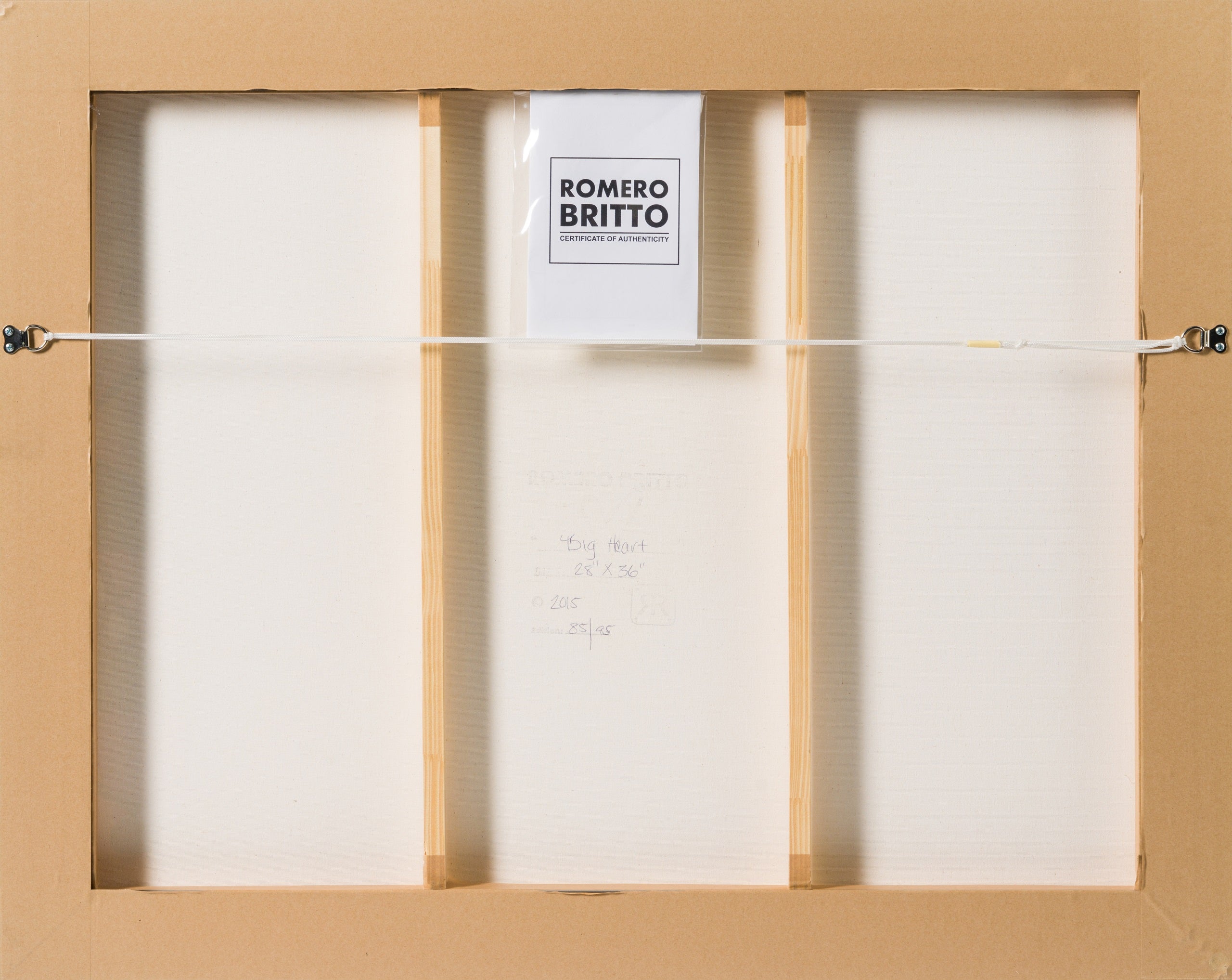 RBR SLE HUM 18243 6 Big Heart   Hand Embellished 