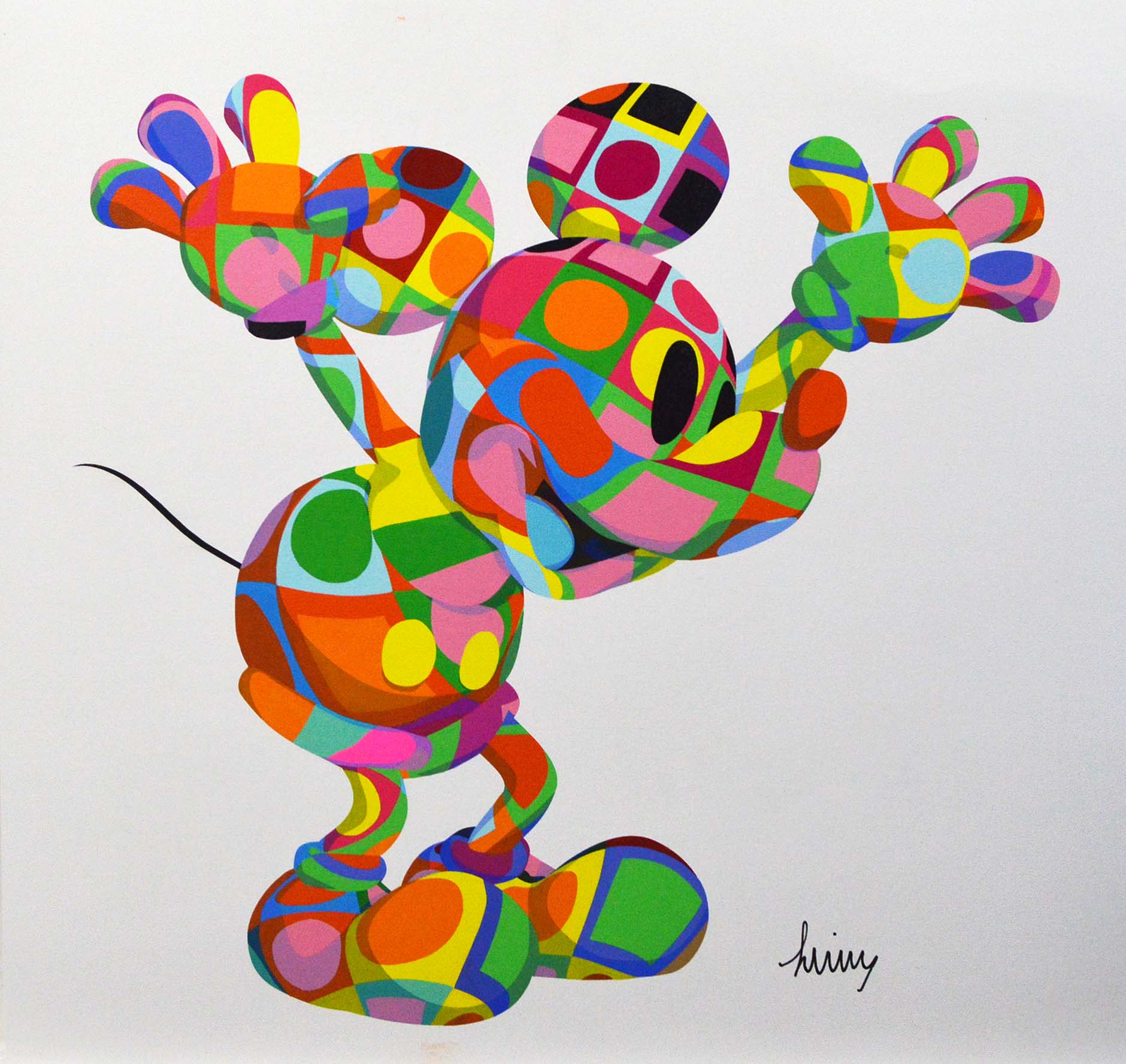 RLE ORI Mickey Hands Up # 2 