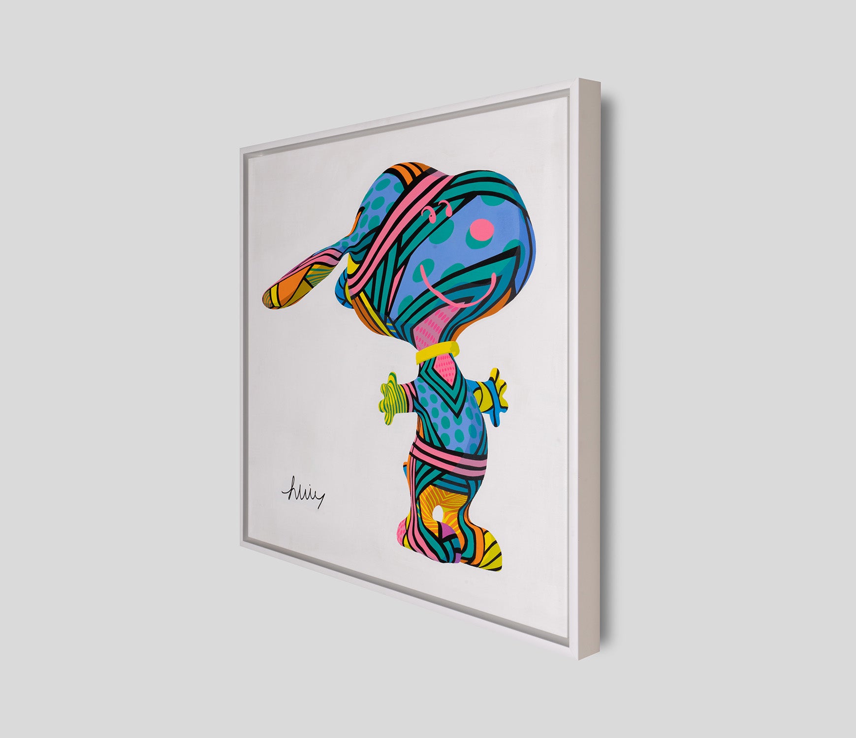 RLE ORI WWL 19171 3 Snoopy 4 grey 