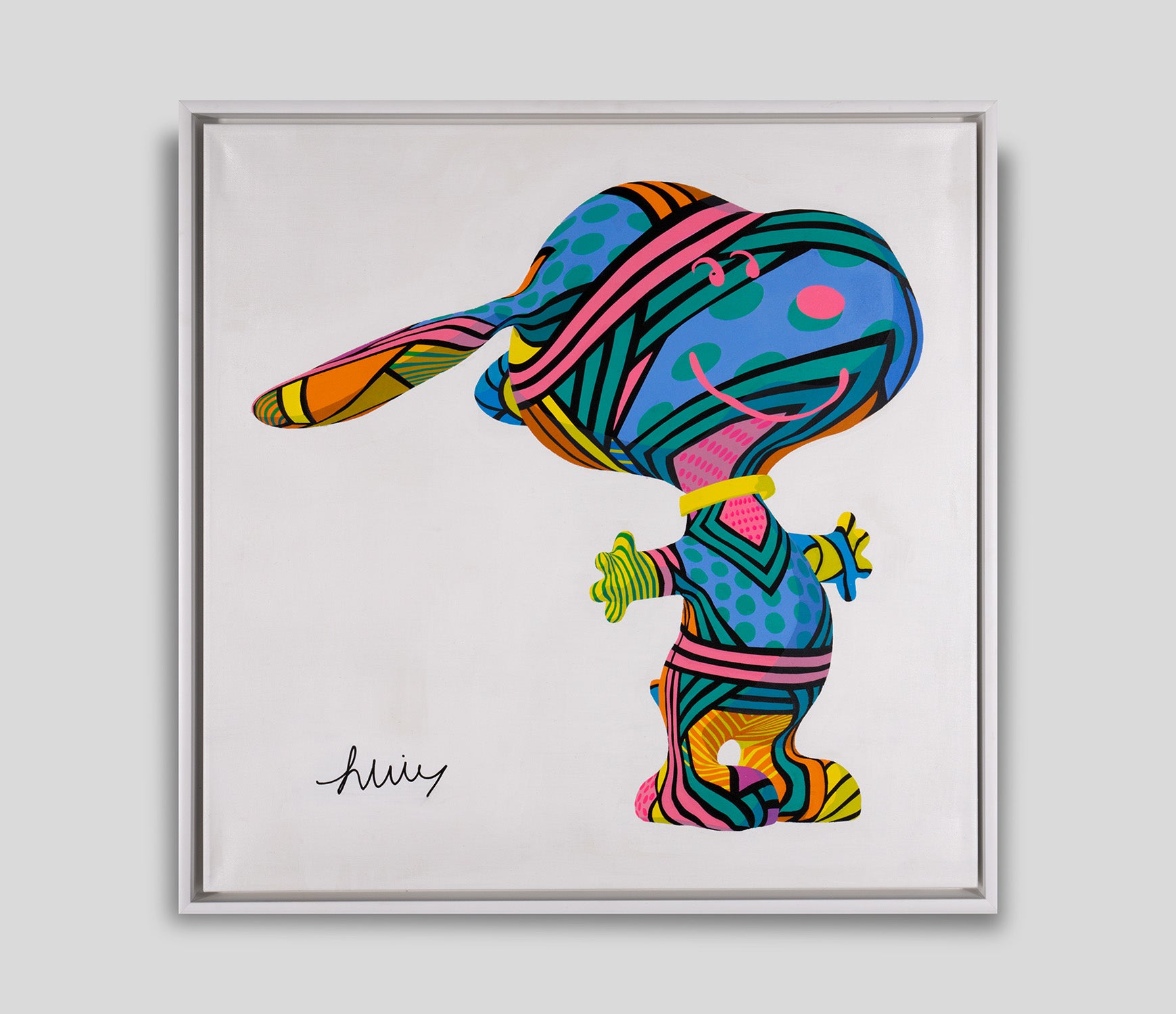 RLE ORI WWL 19755 1 Snoopy 4 grey 