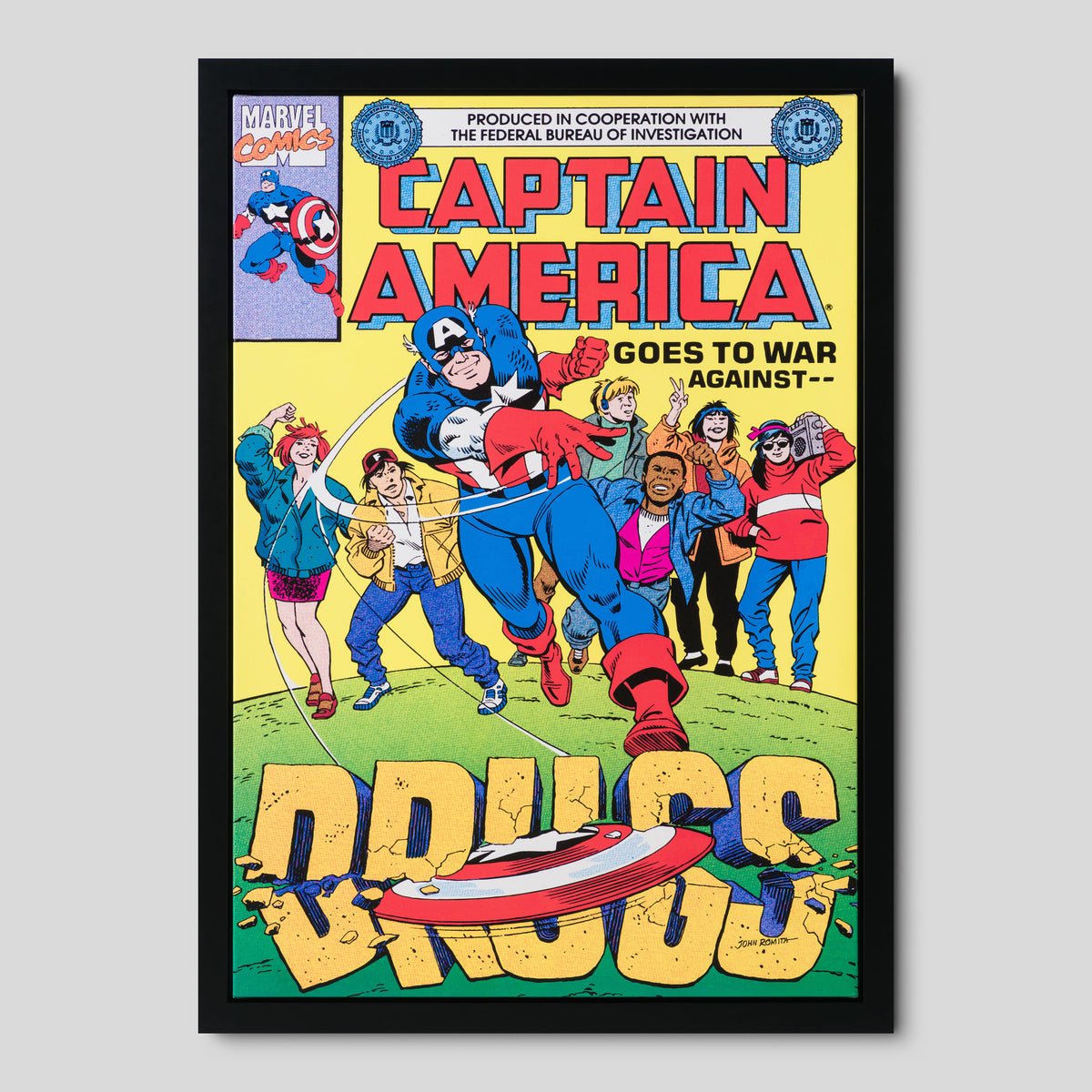 ROM Captain America Goes to War Against Drugs 1 