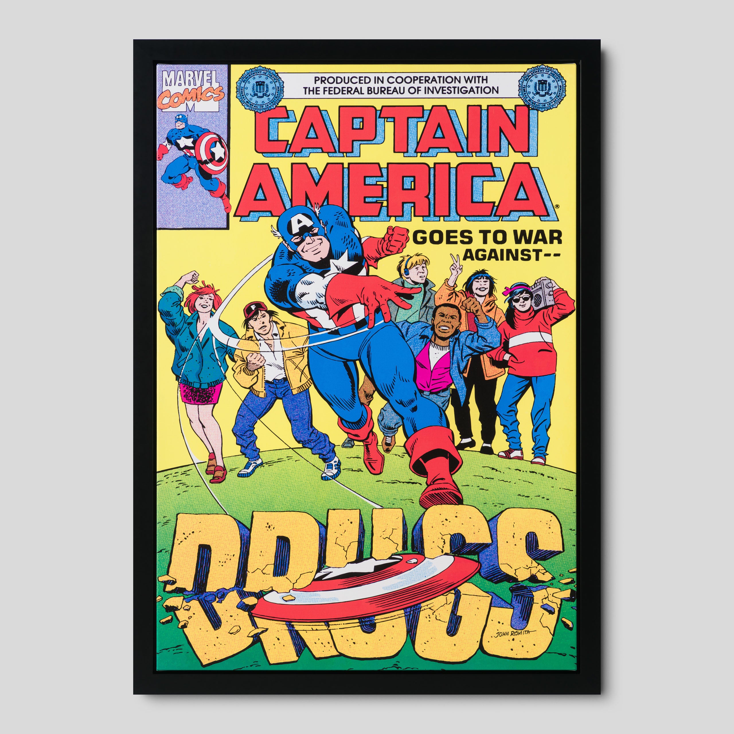 ROM Captain America Goes to War Against Drugs 1 