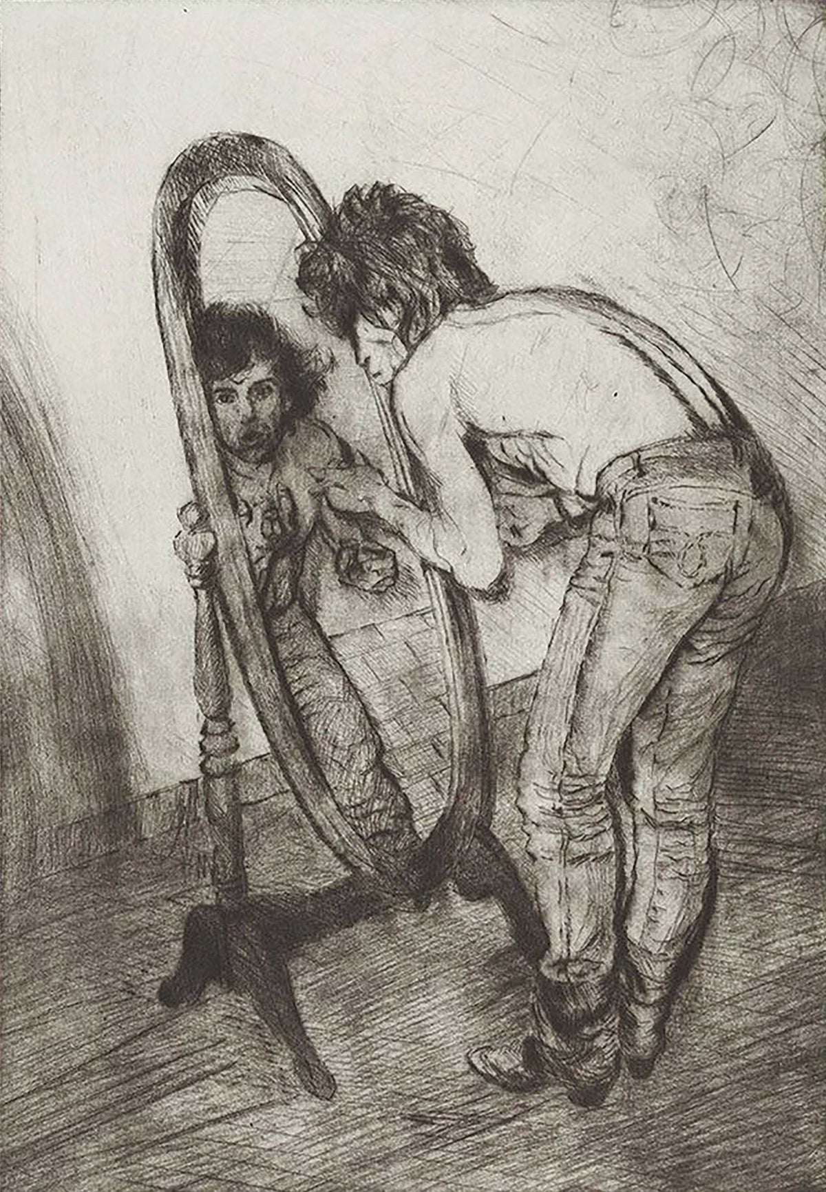 RWO KEITH RICHARDS (IN MIRROR) NC 