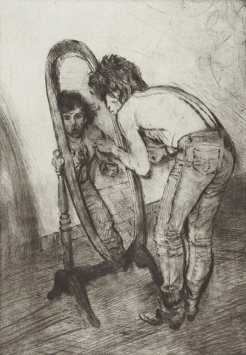 RWO KEITH RICHARDS (IN MIRROR) NC 