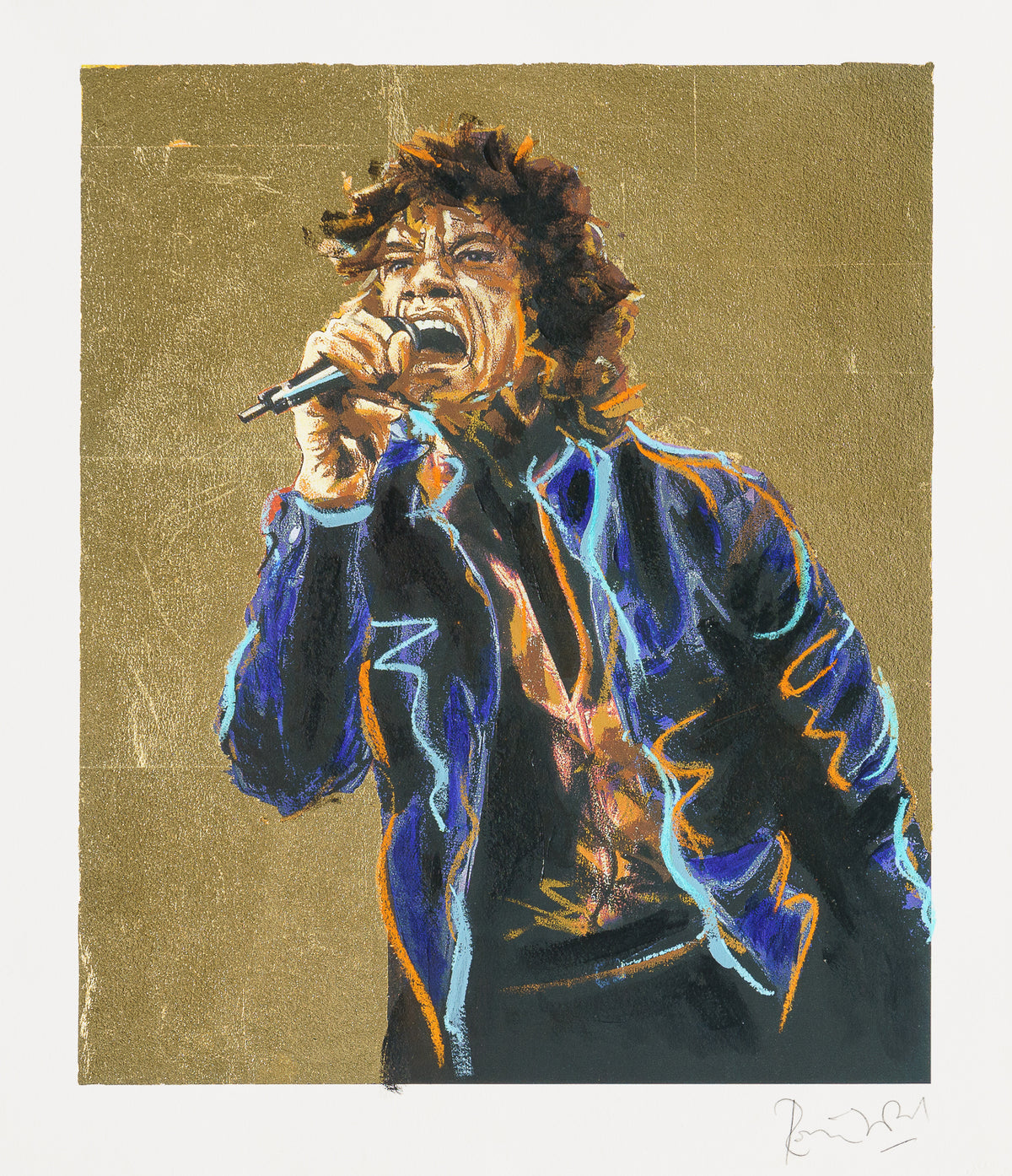 RWO ORI SVS 13483 3 Study for Mick II, Inkjet and Screenprint 