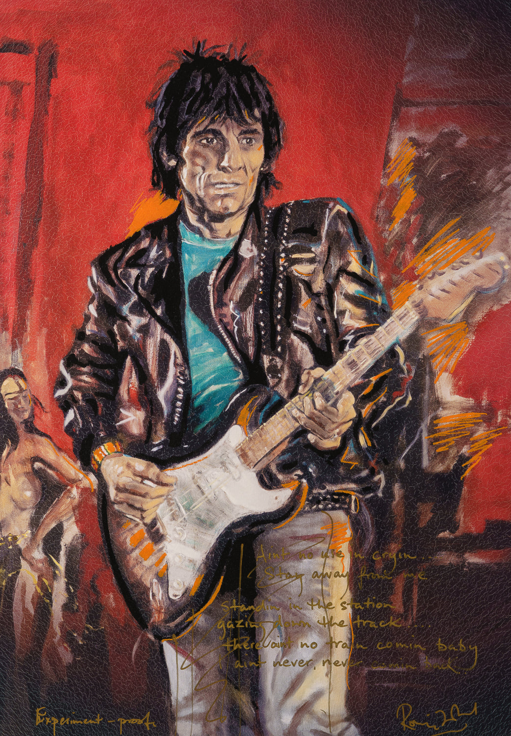 RWO ORI SVS 28836 3 Ronnie Wood With Guitar, 2012 