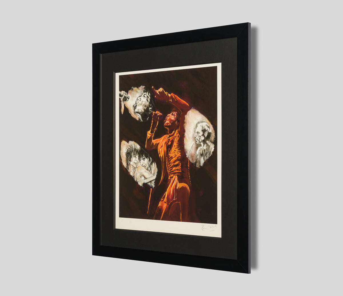 RWO SLE POR 94498 2 Stones Raw Panels I   Giclee on Paper Edition 