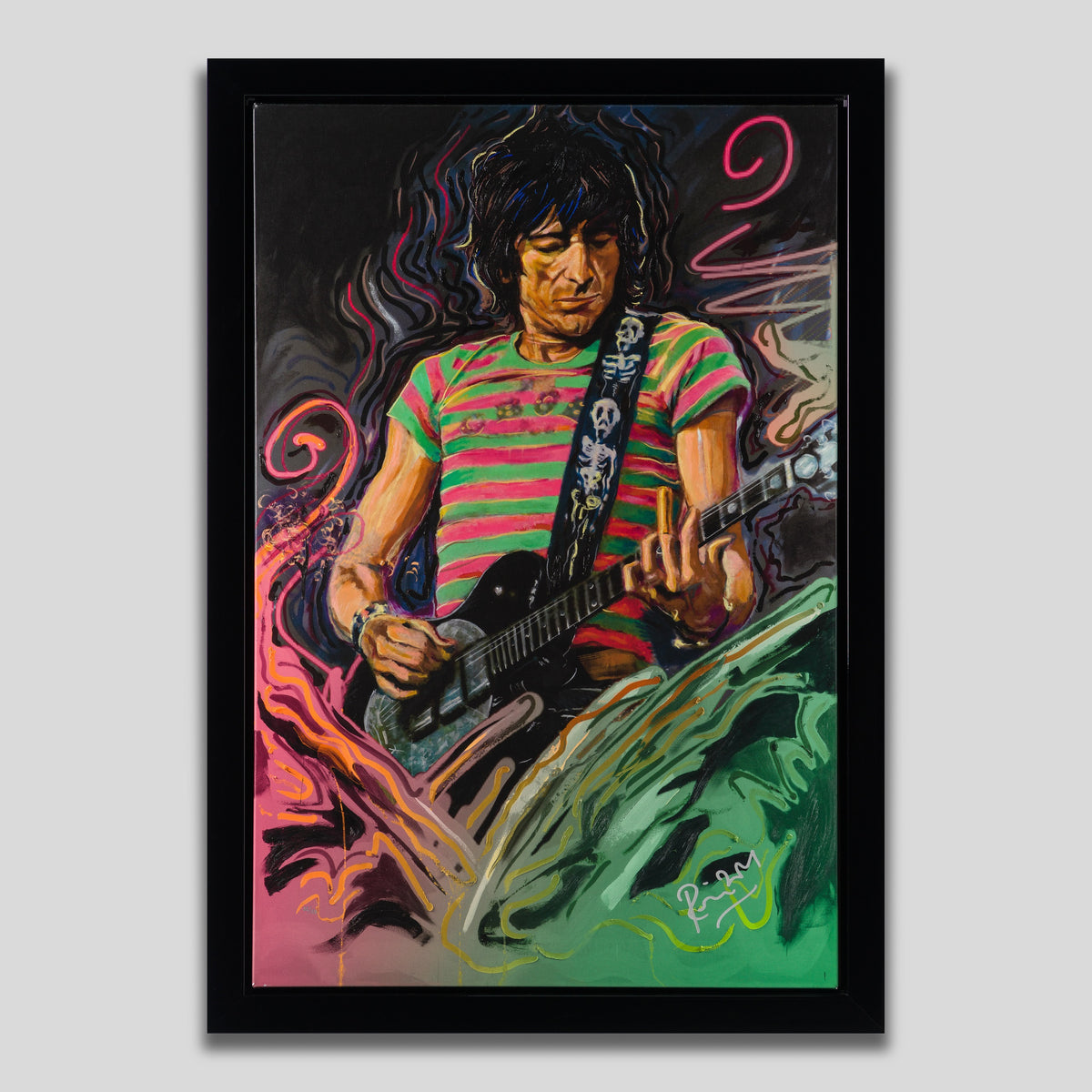 RWO SLE POR 94502 1 The Blue Smoke Suite   Ronnie   Boxed Canvas Edition 