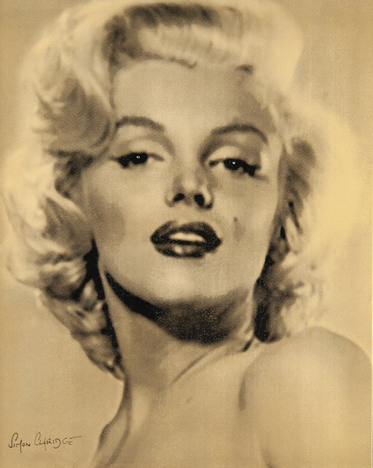 SCL ORI POR 08787 3 Monroe Silkscreen Gold 2 