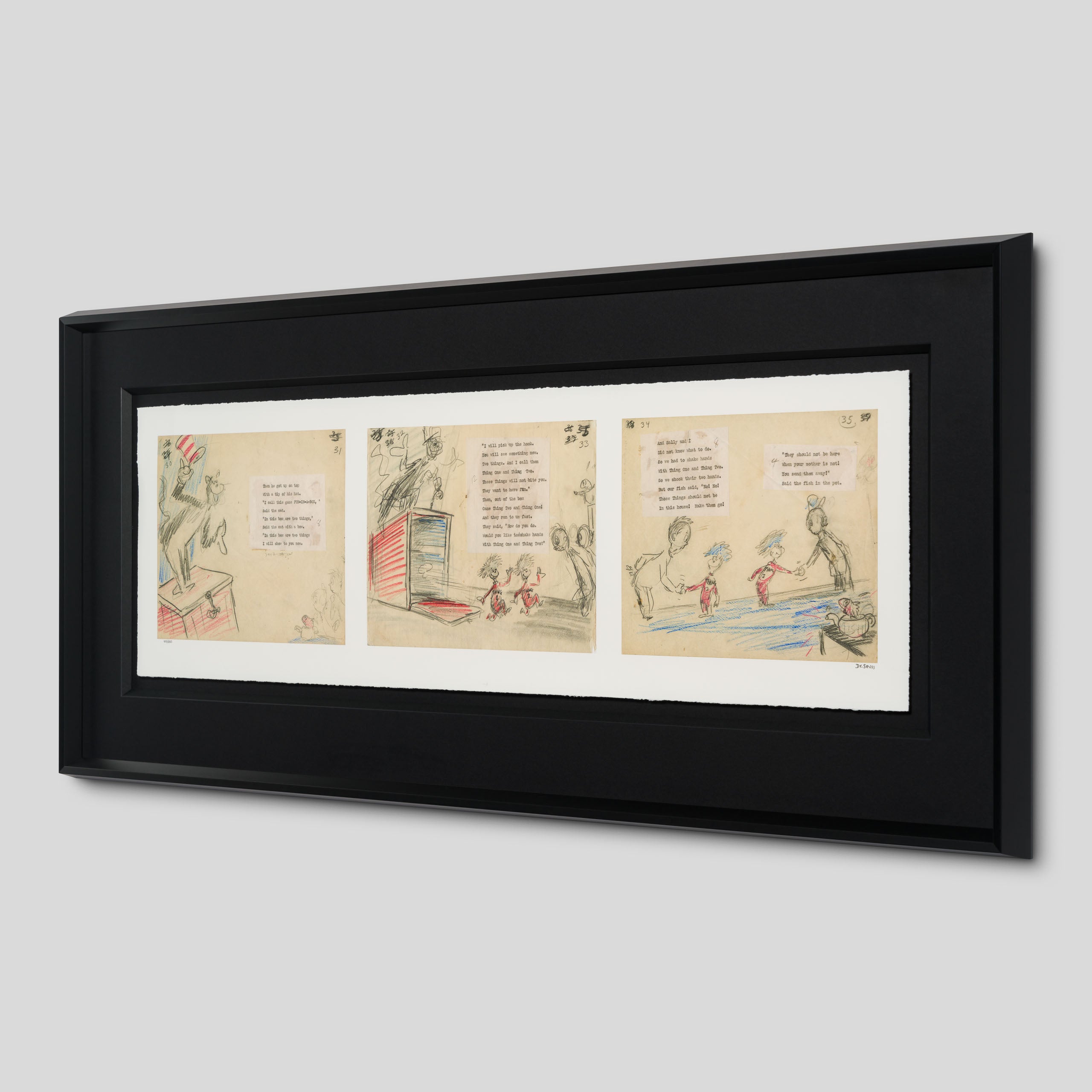 SEU Out of the box came thing two and thing one   Triptych 2 