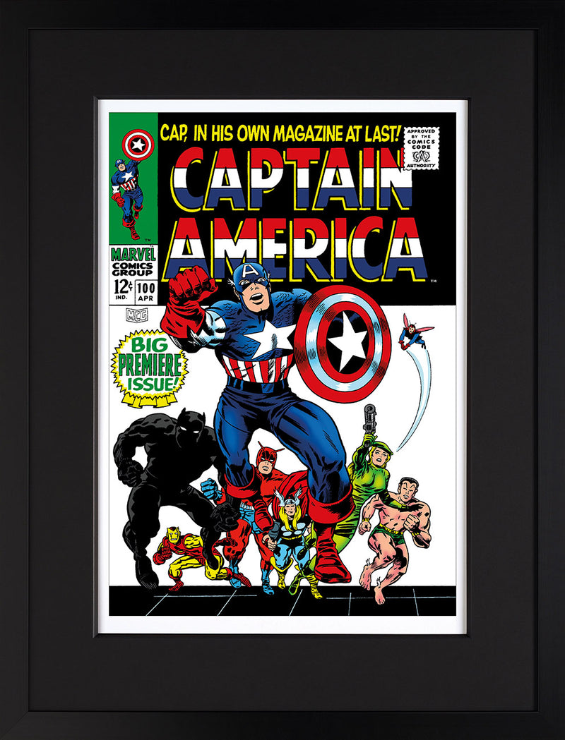 SLE Captain America 100   Big Premiere Issue%21 F