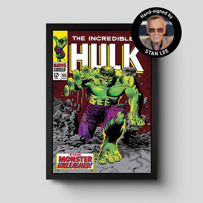The Incredible Hulk #105 - This Monster Unleashed! - Boxed Canvas Edition