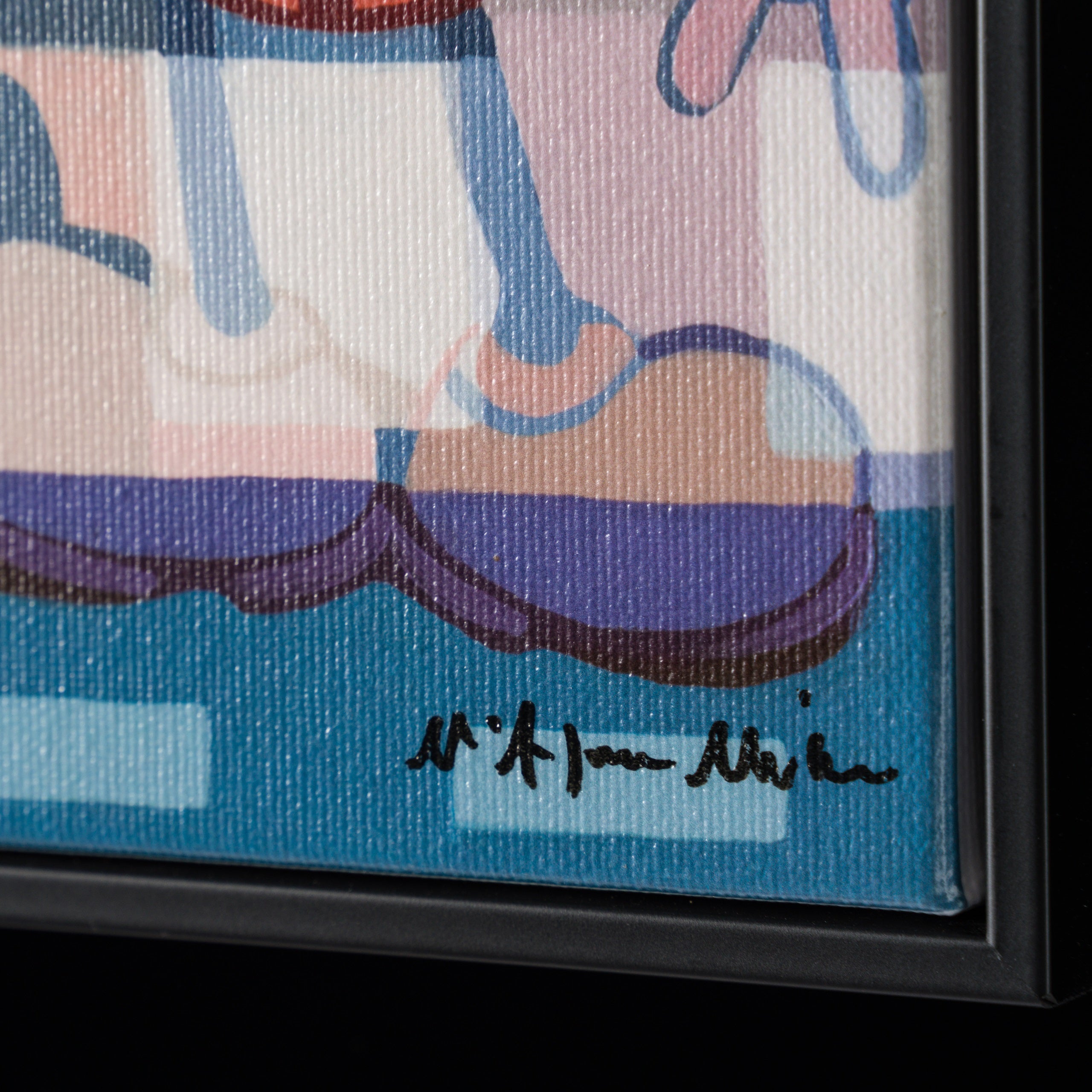 SMM SLE POR 98476 3 Striking The Pose   Boxed Canvas 