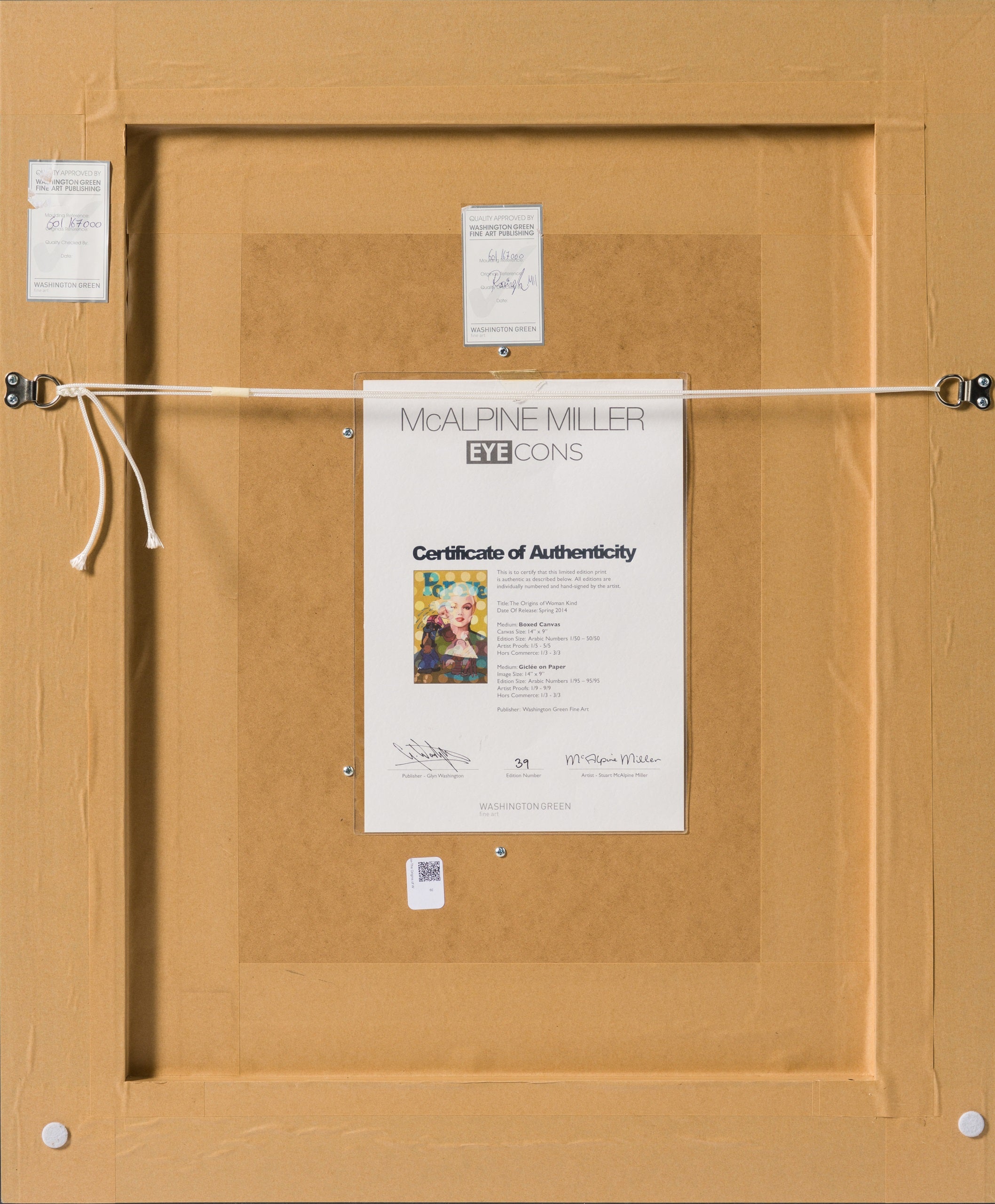 SMM SLE POR 98477 6 The Origins of Woman Kind   Boxed Canvas 