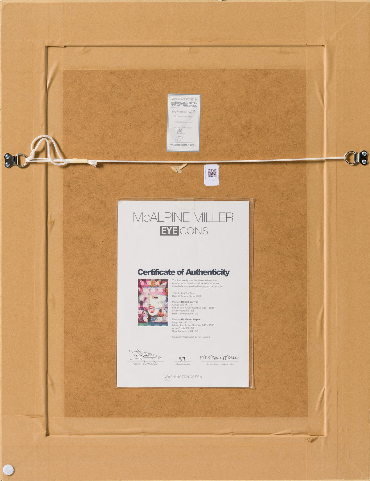 SMM SLE POR 98482 6 Striking The Pose   Giclee On Paper 