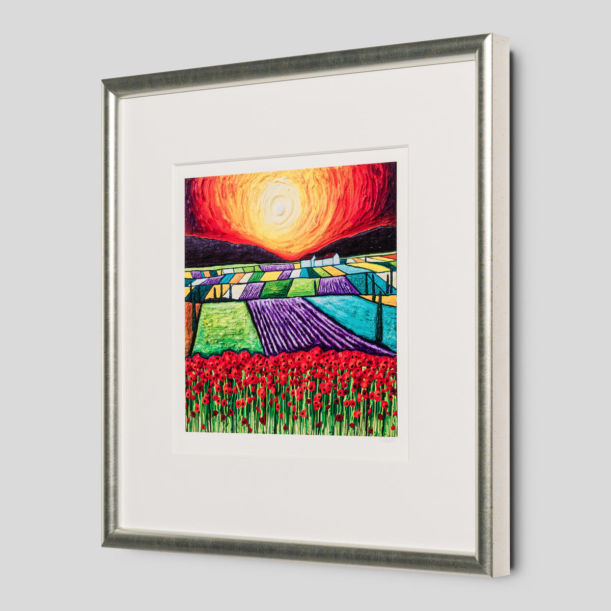 SRA 2 Sunset on Poppy Field 