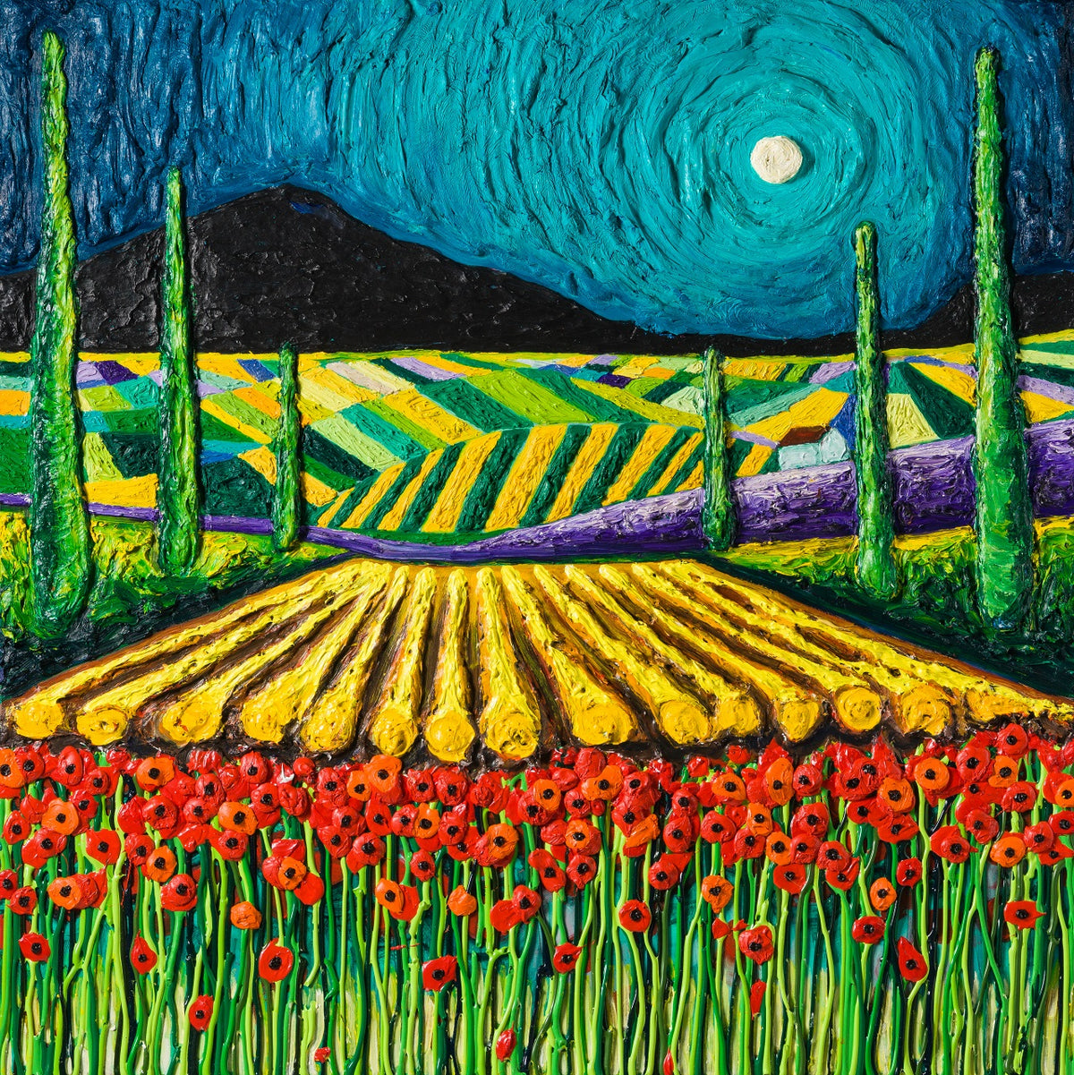 SRA ORI LAN 29486 31 Patchwork Poppy Field 