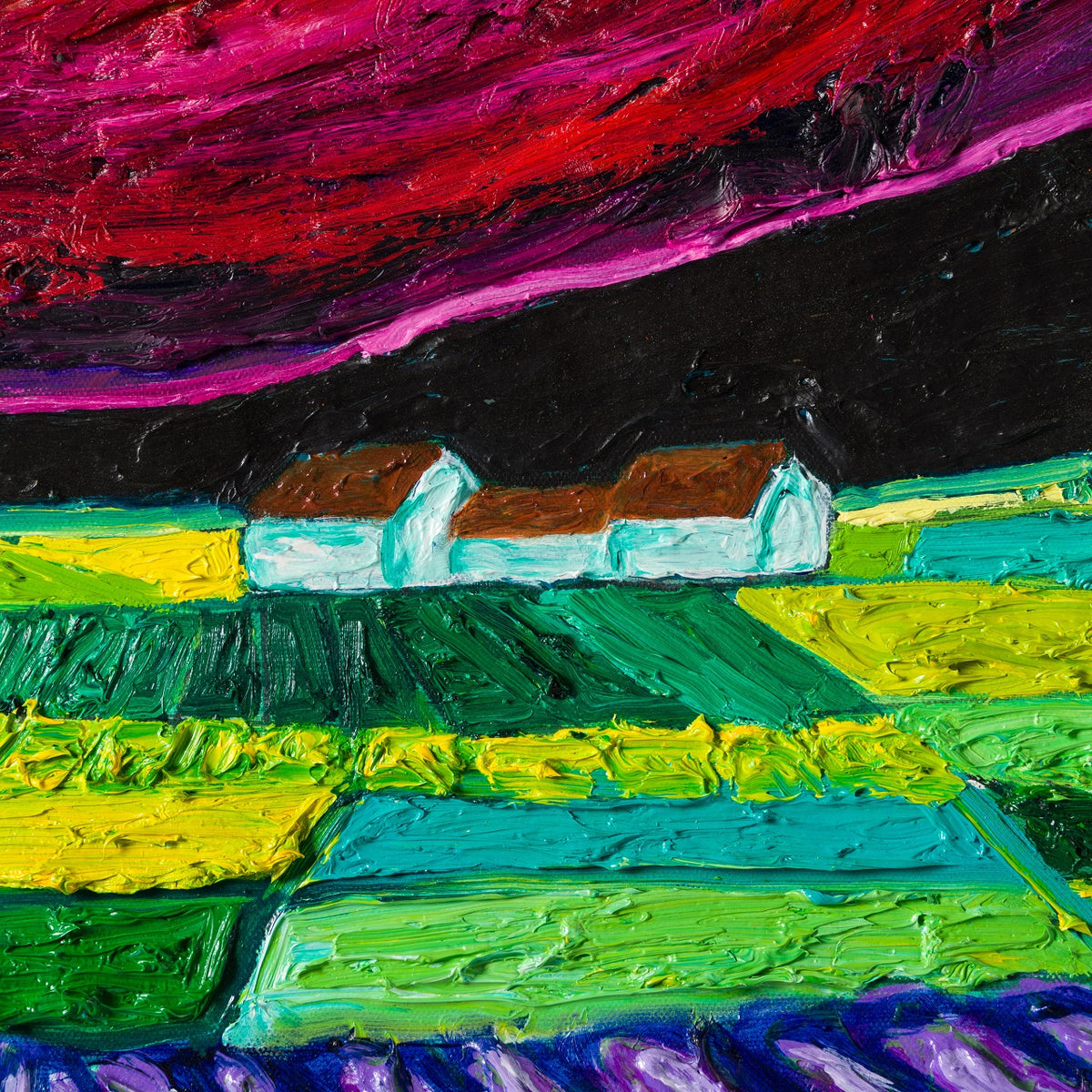 SRA ORI LAN 29488 4 Sunset On Lavender Field 