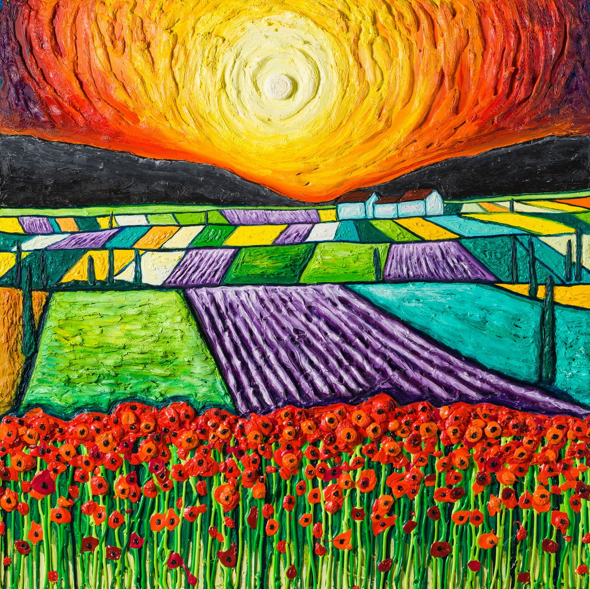 SRA ORI LAN 29492 31 Sunset On Poppy Fields 