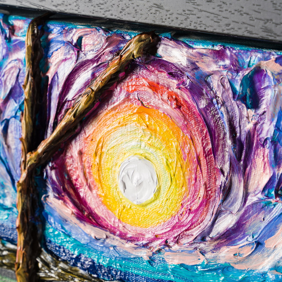 SRA ORI LAN 30471 5 Bluebells Over Patchwork Field 