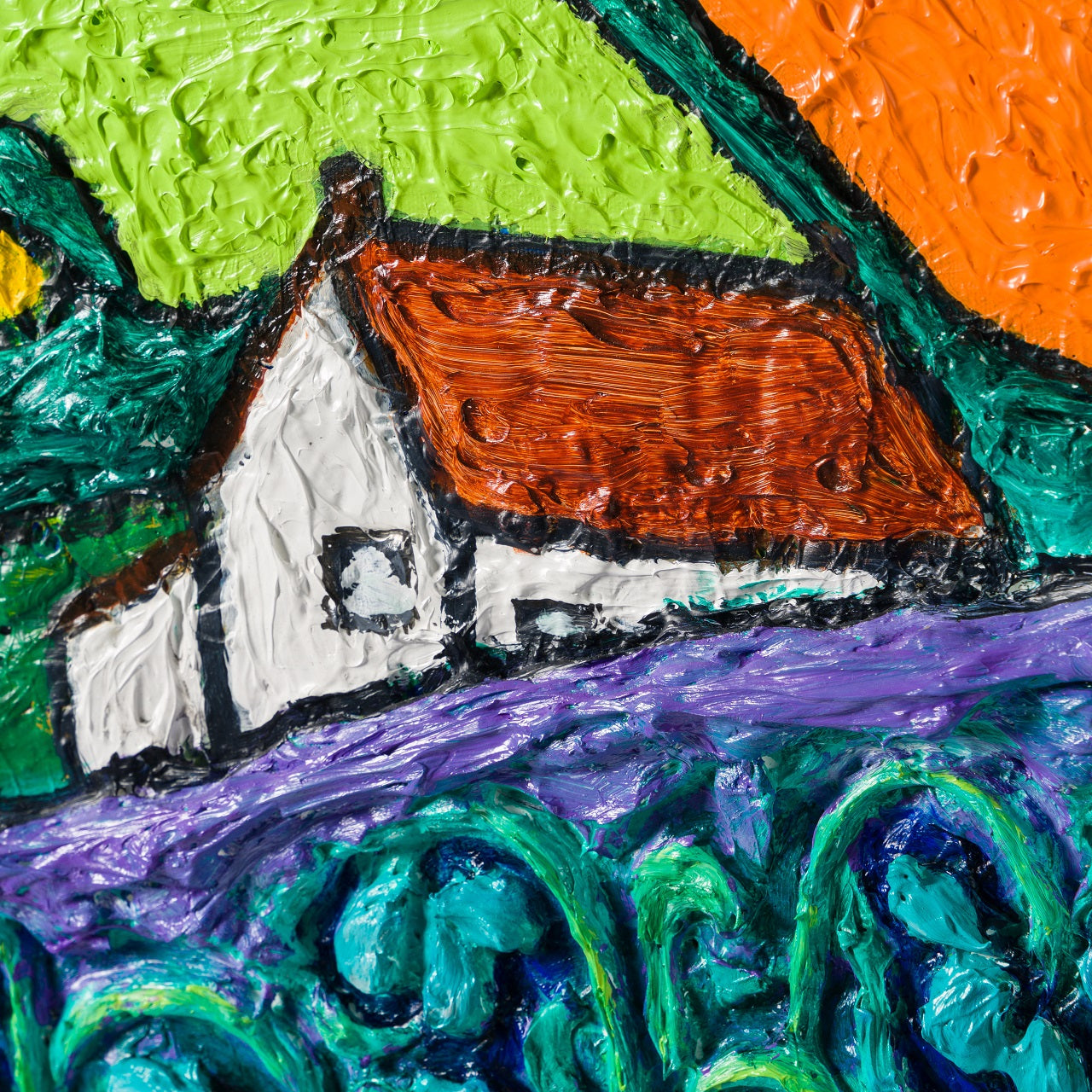 SRA ORI LAN 30471 8 Bluebells Over Patchwork Field 