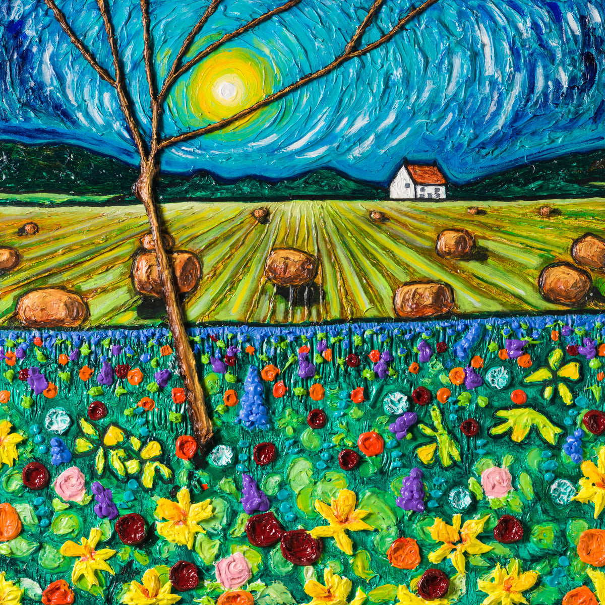 SRA ORI LAN 30484 31 Wildflowers Overlooking Hayfield 