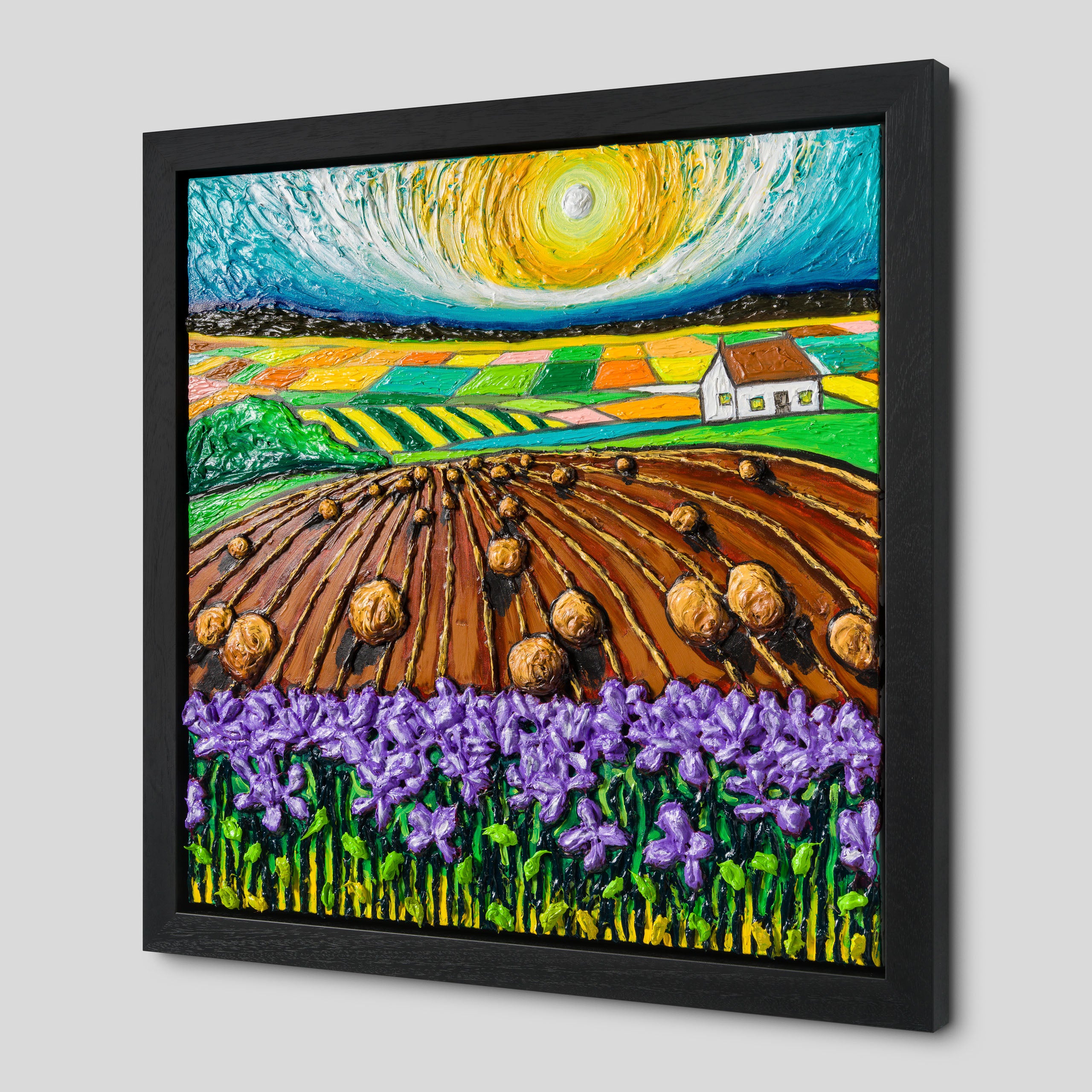 SRA ORI LAN 31982 Wildflowers by The Hay Bales 2 