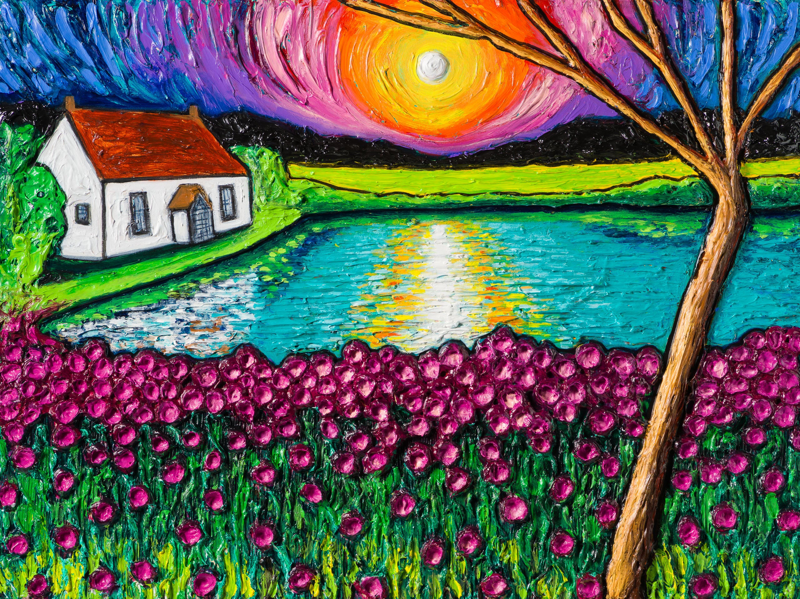 SRA ORI LAN 31989 Tulips By The Lake 31 