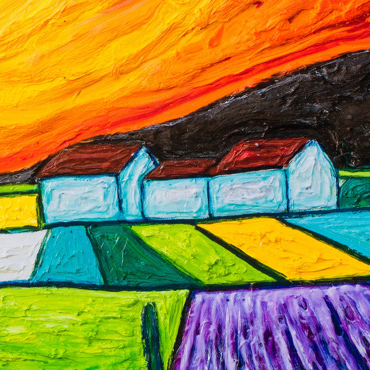 SRA SLE LAN 30195 6 Sunset on Poppy Field (box) 