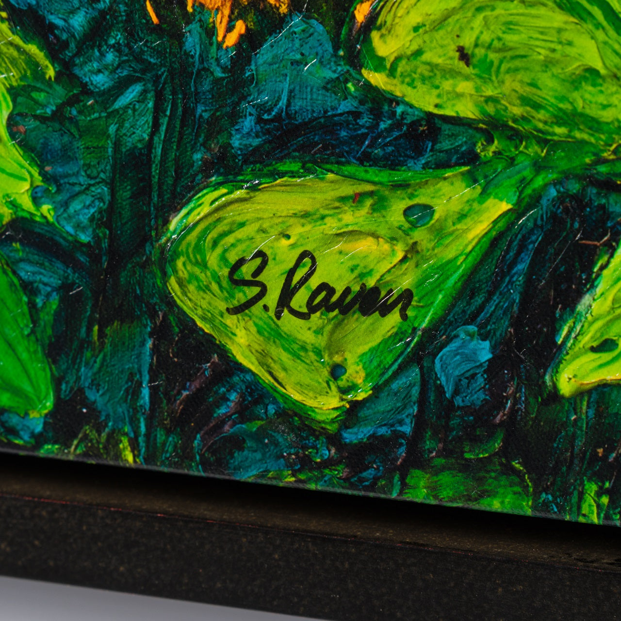 SRA SLE LAN 30210 3 Sunflowers amongst Cypress Trees (box) 